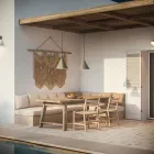 Lampada a Sospensione da Esterno in Ottone Made in Italy - Pioggia Viadurini
