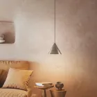 Lampada a Sospensione da Interno in Grafene o Morocco Made in Italy - Pioggia Viadurini