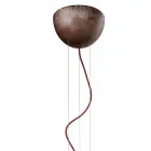 Lampada a sospensione design rustico Ø40 cm Galileo Il Fanale Viadurini