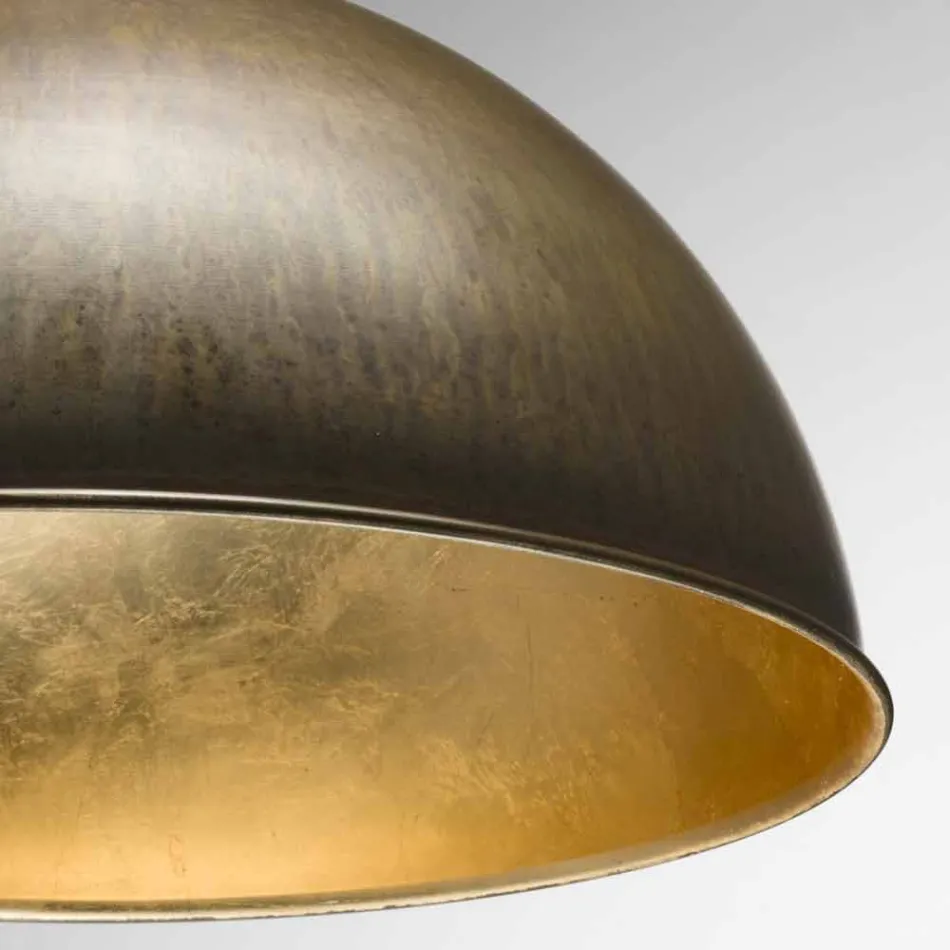 Lampada a sospensione design rustico Ø40 cm Galileo Il Fanale Viadurini