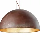 Lampada a sospensione design rustico Ø40 cm Galileo Il Fanale Viadurini