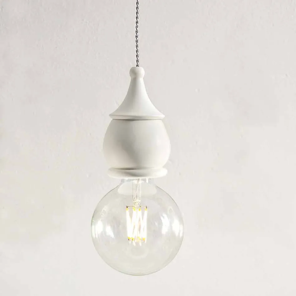 Lampada a Sospensione di Design in Ceramica – Fate Aldo Bernardi Viadurini