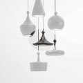 Lampada a Sospensione a LED in Ceramica- Lustrini L1 Aldo Bernardi