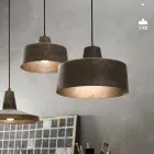 Lampada a sospensione di design in ferro anticato Jean Il Fanale Viadurini