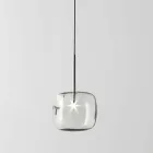 Lampada a Sospensione di Design in Metallo Lucido Made in Italy - Donatina Viadurini