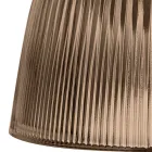 Lampada a Sospensione di Design in Vetro Veneziano Made in Italy - Zaffiro  Viadurini