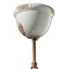 Lampada a sospensione di design industriale artigianale Clara Viadurini