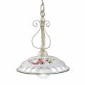 Lampada a Sospensione in Ceramica Artigianale con Passanastri - Napoli