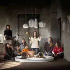Lampada a Sospensione in Ceramica Bianca Lucida Design in 4 Forme - Oasi Viadurini