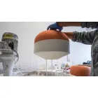 Lampada a Sospensione in Ceramica Colorata Made in Italy – Ferroluce Bellota Viadurini