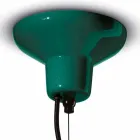 Lampada a Sospensione in Ceramica Colorata Made in Italy – Ferroluce Bellota Viadurini