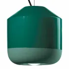 Lampada a Sospensione in Ceramica Colorata Made in Italy – Ferroluce Bellota Viadurini