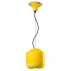 Lampada a Sospensione in Ceramica Colorata Made in Italy – Ferroluce Bellota Viadurini