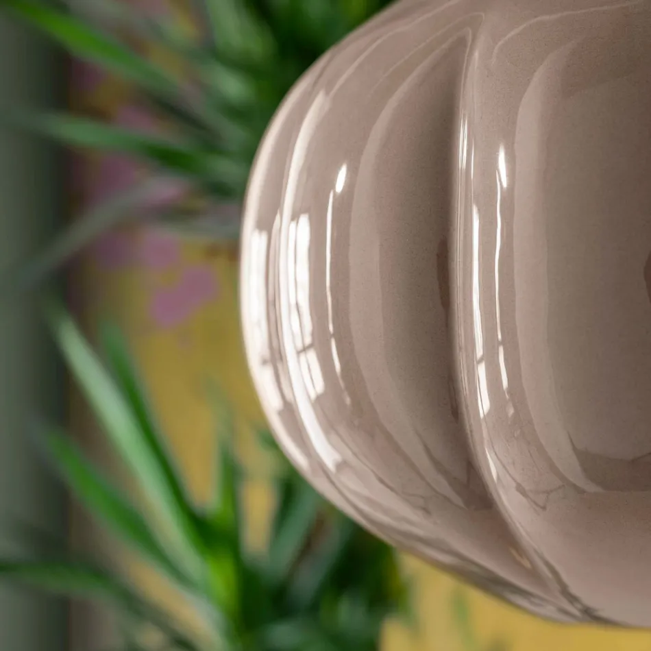 Lampada a Sospensione in Ceramica di 2 Finiture Made in Italy - Afoxe Viadurini