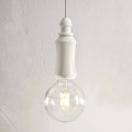 Lampada a Sospensione in Ceramica Made in Italy Shabby - Fate Aldo Bernardi