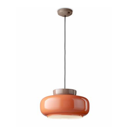 Lampada a Sospensione in Ceramica di Diverse Finiture Made in Italy - Corcovado Viadurini