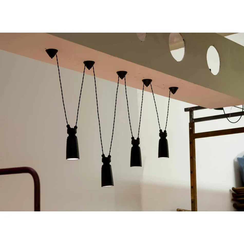 Lampada a sospensione in ceramica per composizione Battersea - Toscot Viadurini