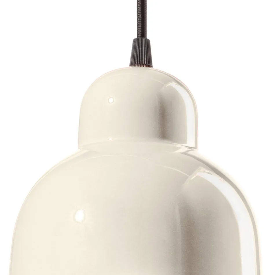 Lampada a Sospensione in Diverse Finiture e Misure Made in Italy - Berimbau Viadurini