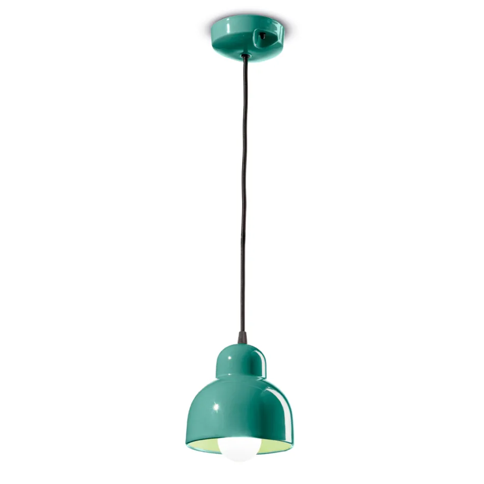 Lampada a Sospensione in Diverse Finiture e Misure Made in Italy - Berimbau Viadurini