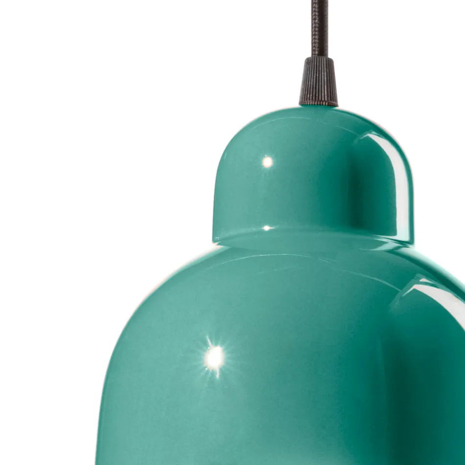 Lampada a Sospensione in Diverse Finiture e Misure Made in Italy - Berimbau Viadurini