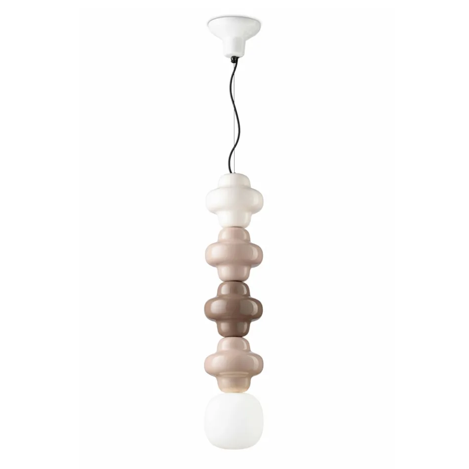 Lampada a Sospensione in Diversi Colori Made in Italy - Copacabana Viadurini