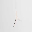Lampada a Sospensione in Legno Massello in Diverse Finiture Made in Italy - Orlov Viadurini