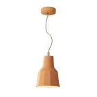 Lampada a Sospensione in Maiolica Toscana Fatta a Mano in Italia - Toscot Rossi Viadurini
