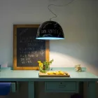 Lampada a sospensione in resina In-es.artdesign H2o Lavagna moderna Viadurini