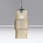 Lampada a Sospensione in Vetro Soffiato a Mano a Venezia 15 cm - Satomi Viadurini