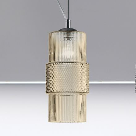 Lampada a Sospensione in Vetro Soffiato a Mano a Venezia 15 cm - Satomi Viadurini