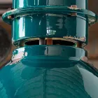 Lampada a sospensione industriale di design artigianale Katie Viadurini