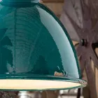 Lampada a sospensione industriale di design artigianale Katie Viadurini