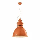 Lampada a sospensione industriale di design artigianale Katie Viadurini