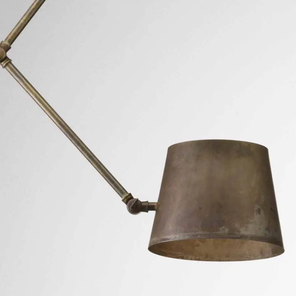 Lampada a sospensione industriale regolabile Reporter Il Fanale Viadurini