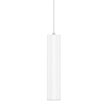 Lampada a Sospensione Led 7W in Alluminio Bianco o Nero Opaco - Rebolla Viadurini