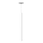 Lampada a Sospensione Led da Incasso in Alluminio Bianco o Nero - Rebolla Viadurini