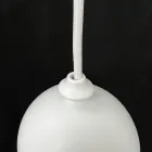 Lampada a sospensione moderna Aldo Bernardi in ceramica I Lustrini 5 Viadurini