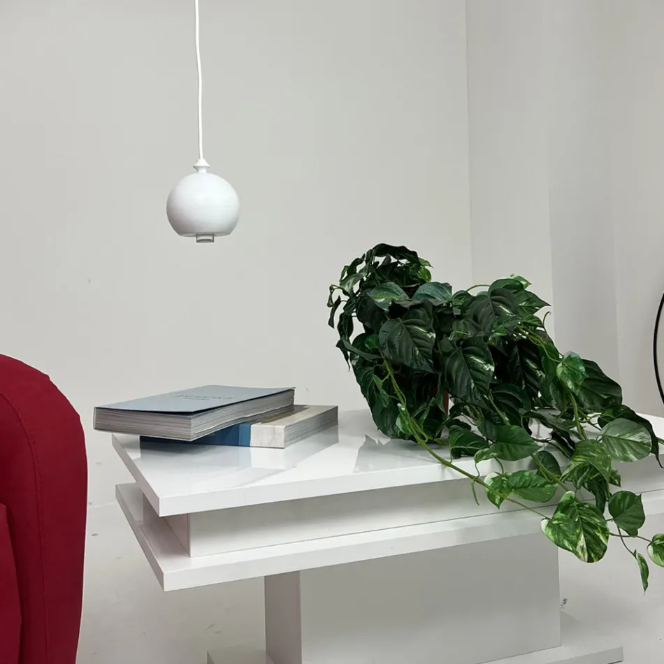 Lampada a sospensione moderna Aldo Bernardi in ceramica I Lustrini 5 Viadurini