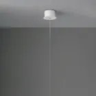 Lampada a Sospensione Moderna con Luce LED in Metallo Verniciato - Larice Viadurini