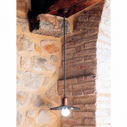 Lampada a sospensione moderna, linea Civetta Aldo Bernardi Viadurini