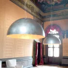 Lampada a sospensione piccola in acciaio Moonlight  Viadurini