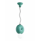 Lampada a Sospensione Rotonda in Ceramica Made in Italy - Bumbum Viadurini