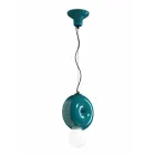 Lampada a Sospensione Rotonda in Ceramica Made in Italy - Bumbum Viadurini