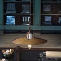 Lampada a sospensione stile industriale artigianale Ferroluce