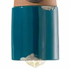 Lampada a sospensione stile industriale ceramica e ferro Stephanie Viadurini