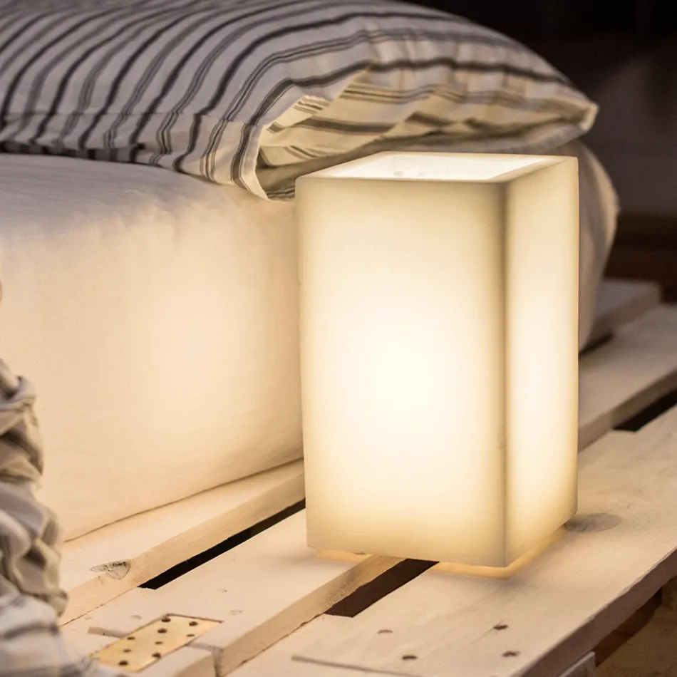 Lampada Abat-jour in Cera Profumata di Diversi Colori Made in Italy - Dalila Viadurini