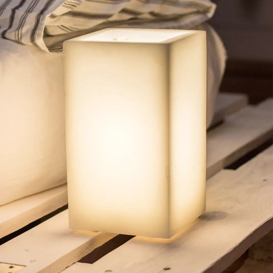 Lampada Abat-jour in Cera Profumata di Diversi Colori Made in Italy - Dalila Viadurini