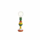 Lampada alluminio multicolore Slide Otello Mini da tavolo made Italy Viadurini