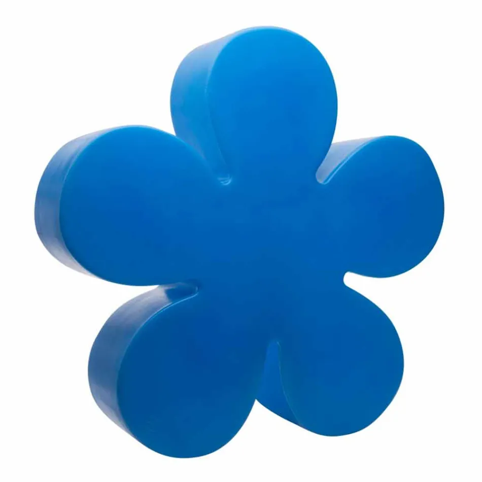 Lampada Appoggio per Interni o Esterni Design Moderno Fiore Colorato - Fiorestar Viadurini