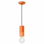 Lampada Cilindrica a Sospensione Ceramica Colorata Made in Italy – Ferroluce Pi Viadurini